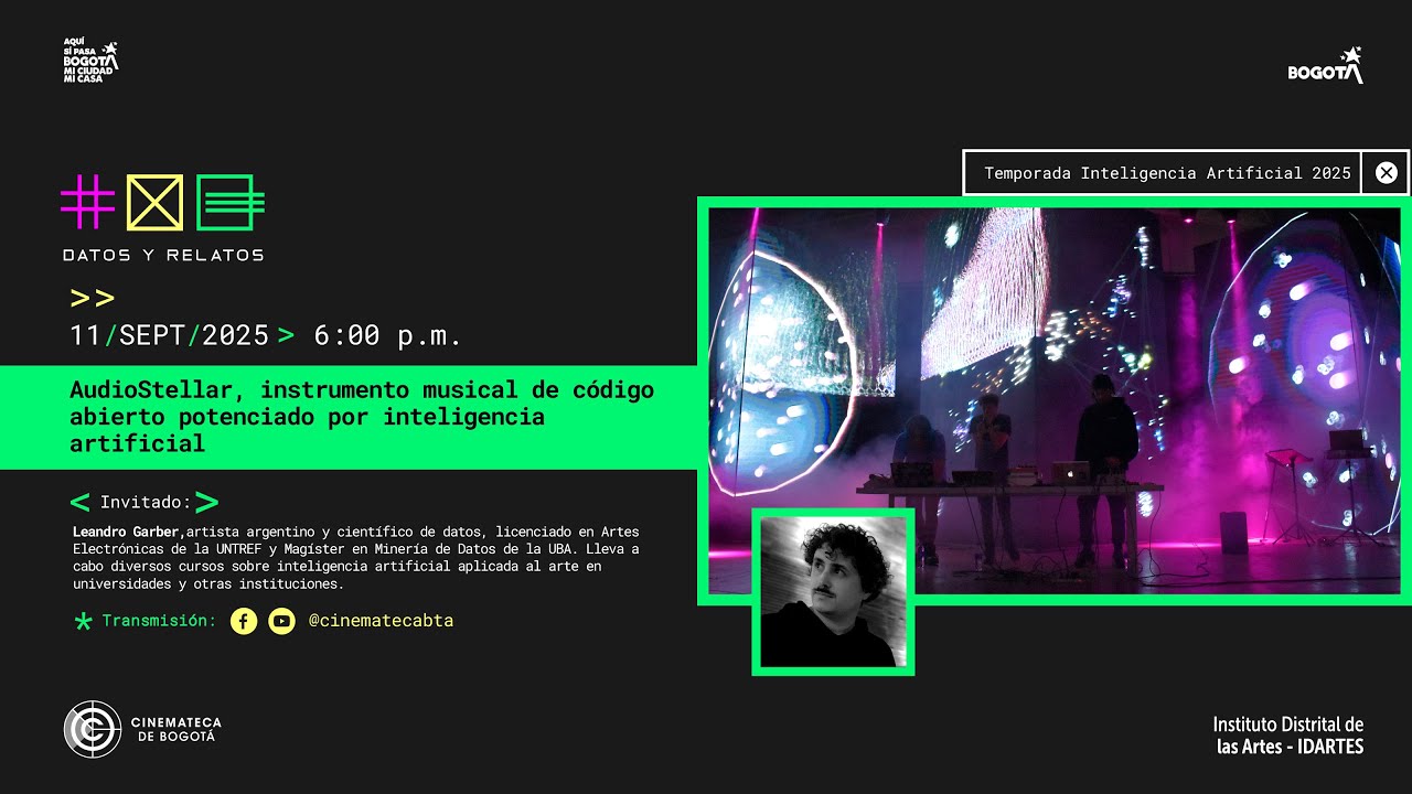 #DatosyRelatos AudioStellar, instrumento musical de código abierto potenciado por IA